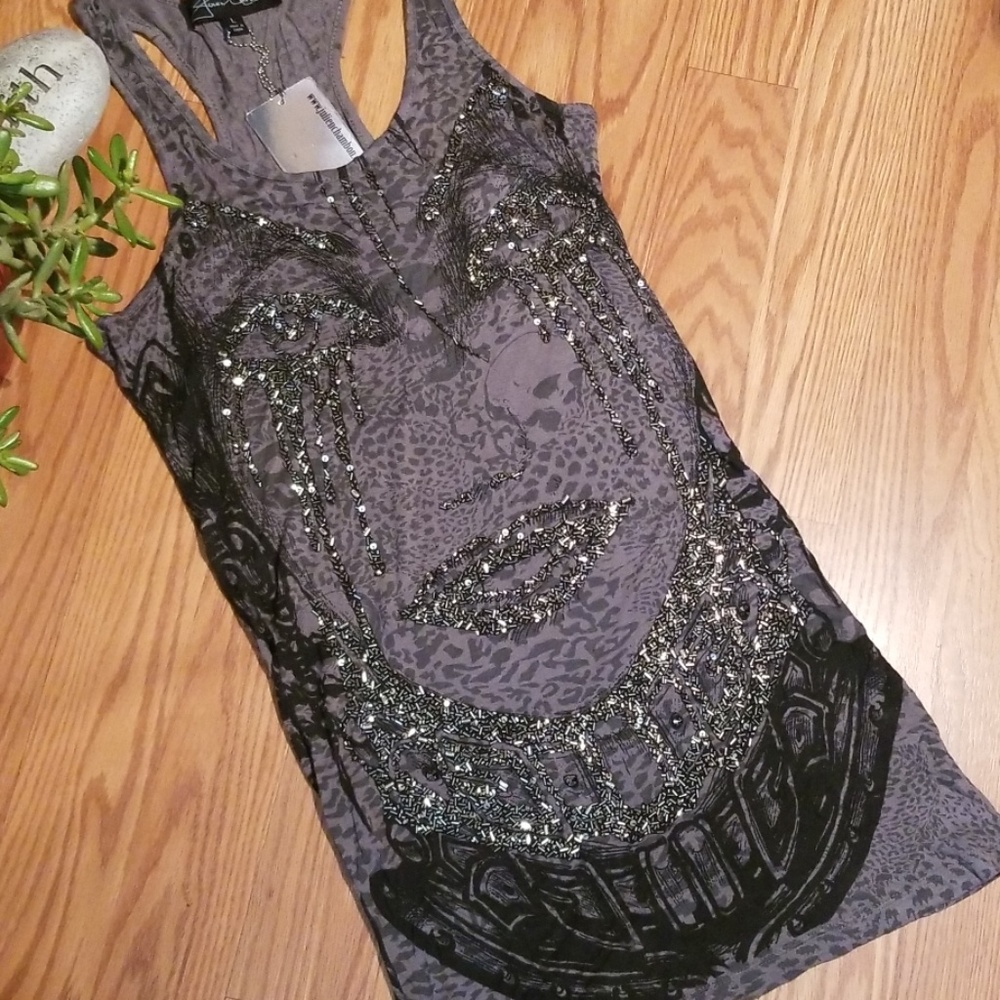 Julien chambon beaded‎ tunic lg